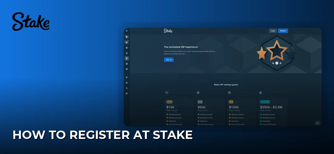 How to Register at Stake