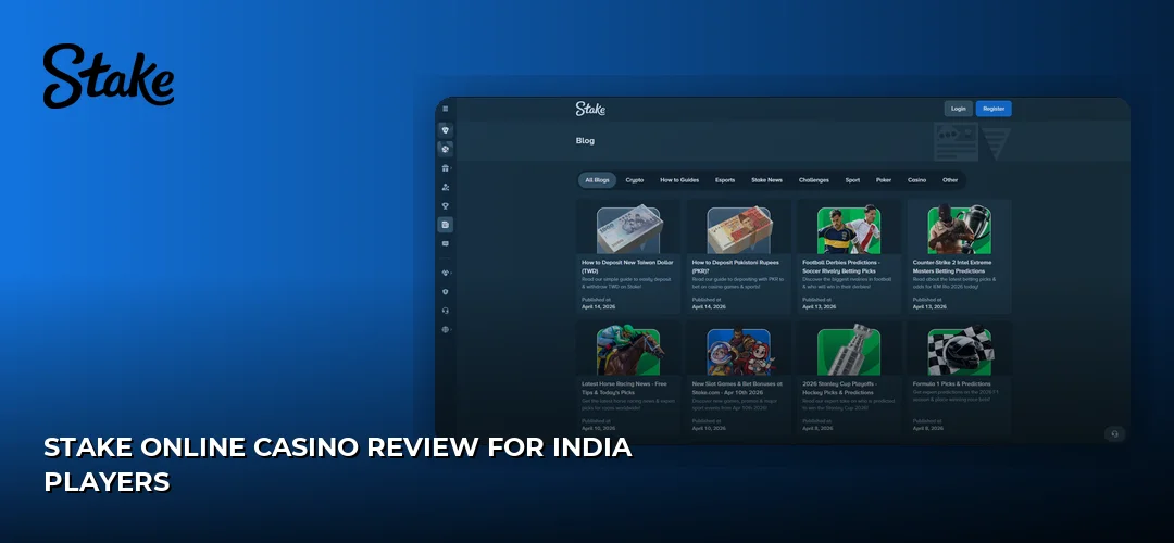 Stake Online Casino Review for India Players