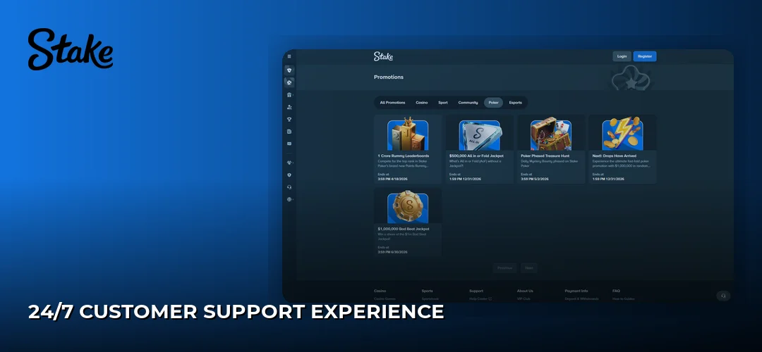 24/7 Customer Support Experience