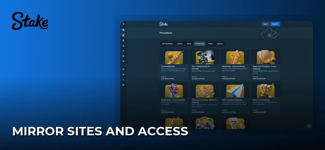 Mirror Sites and Access